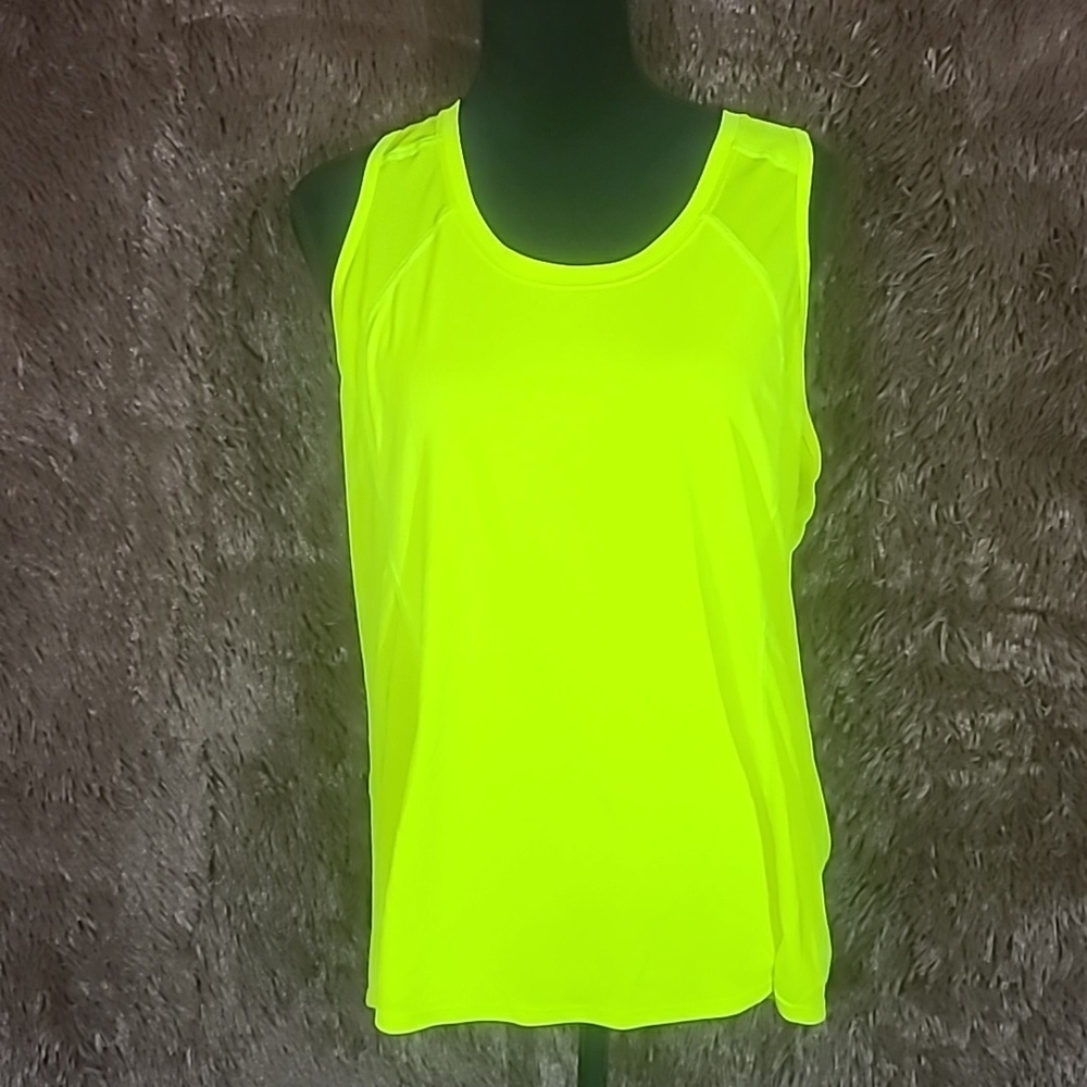 L.L. Bean Razorback High Rez Yellow Tank Top